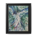 Free Bird, Framed Matte Canvas,   Multi-color frames)