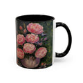 Pink Peony Bouquet Accent Coffee Mug — Chose  Interior 11/15oz