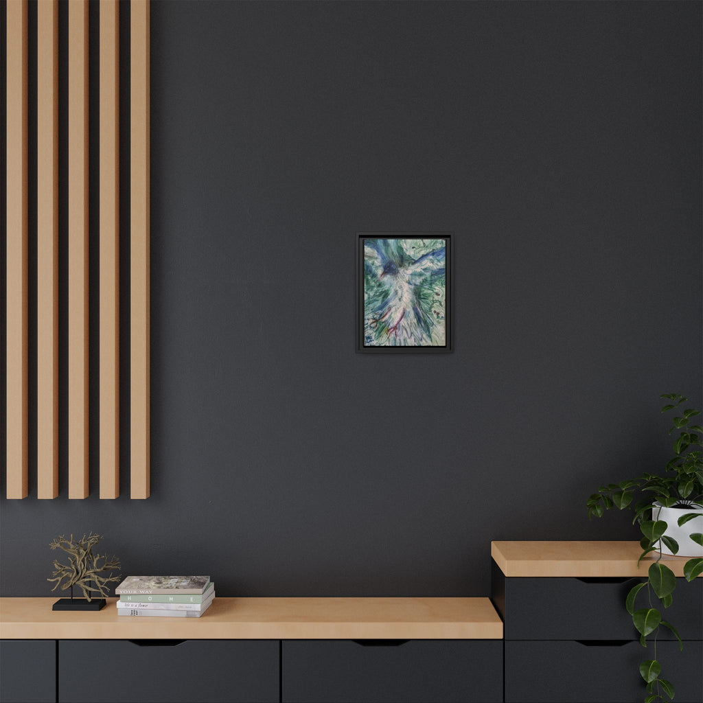 Free Bird, Framed Matte Canvas,   Multi-color frames)