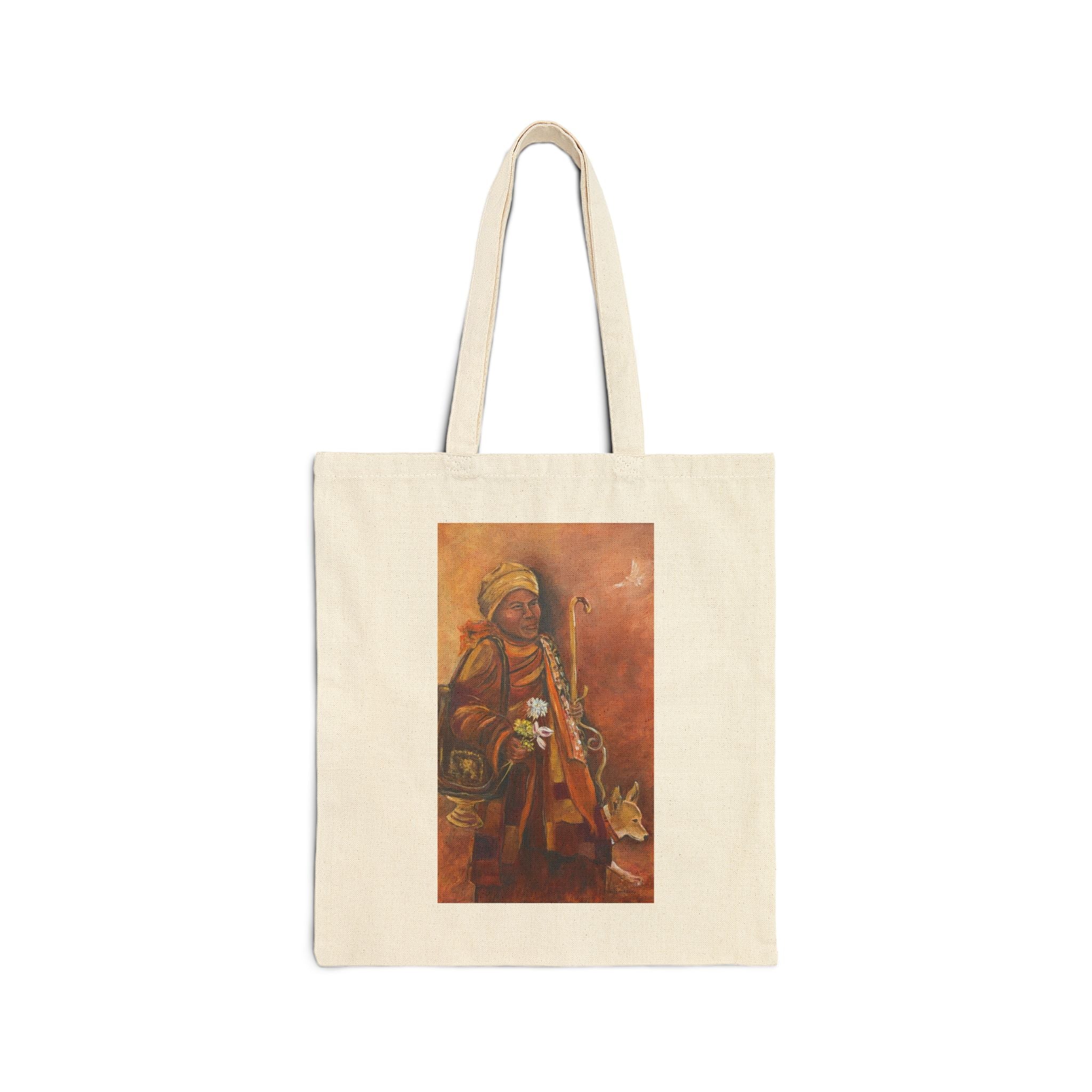 "Walk for Peace, Cotton Canvas Tote Bag