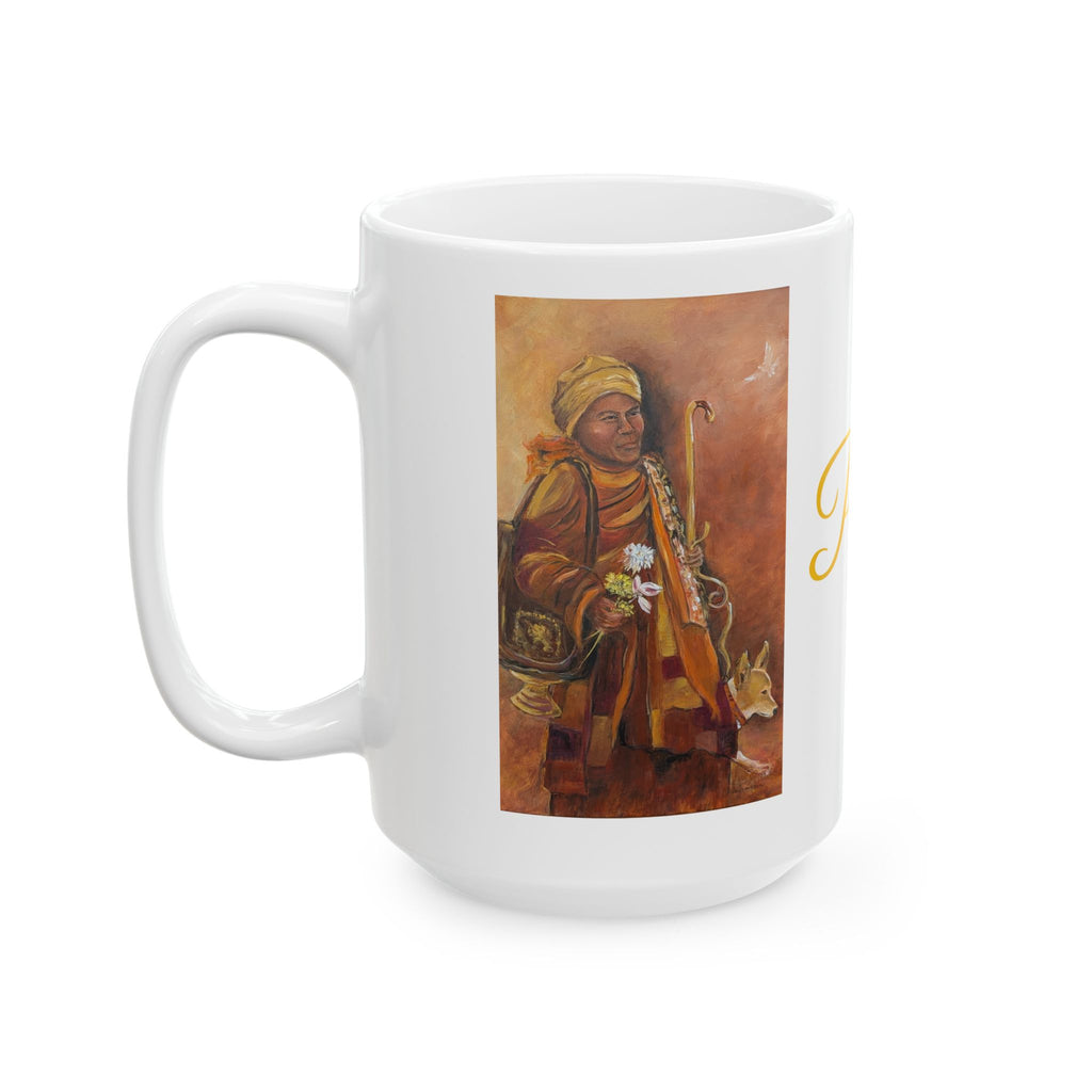 Monks' Walk for Peace Ceramic mug  (11oz, 15oz)